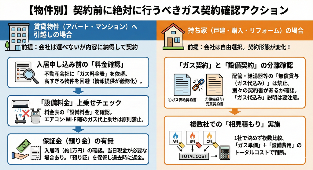 【物件別】契約前に絶対に行うべき確認アクション