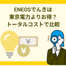 ENEOSでんきと東京電力はどちらがお得？電気代とガソリン代のトータルコストで比較