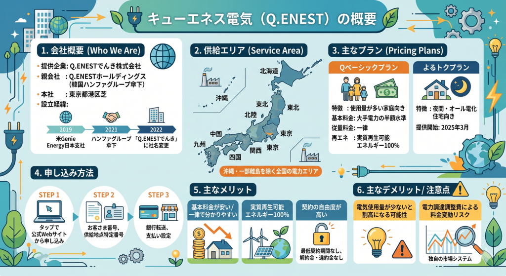キューエネス電気の概要