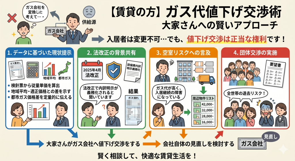 【賃貸の方】大家さんへの相談と賢い値下げ交渉