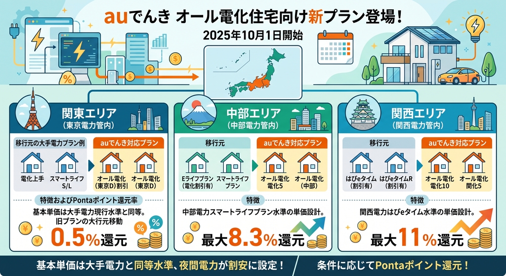 【最新制度】オール電化向け新プラン