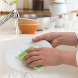 節水コマで節水＆ガス代節約！食器洗いの強〜い味方