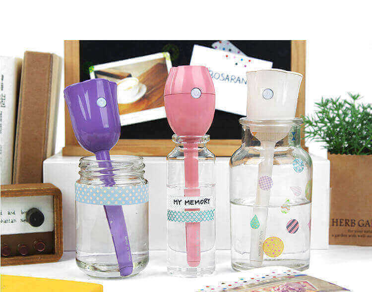 ⑫USBチューリップ加湿器